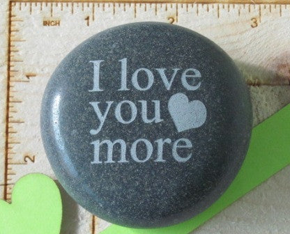 Quote- I love you more w/heart
