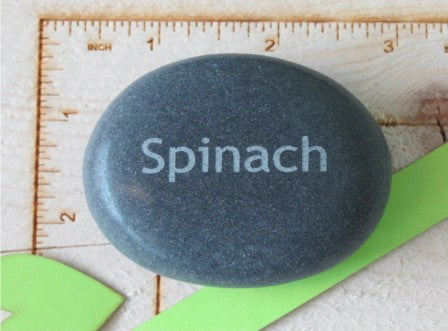 Herb Marker- Spinach
