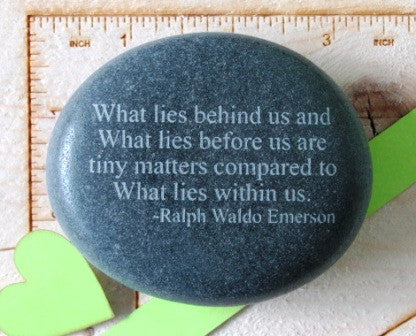 Quote- What lies behind us...